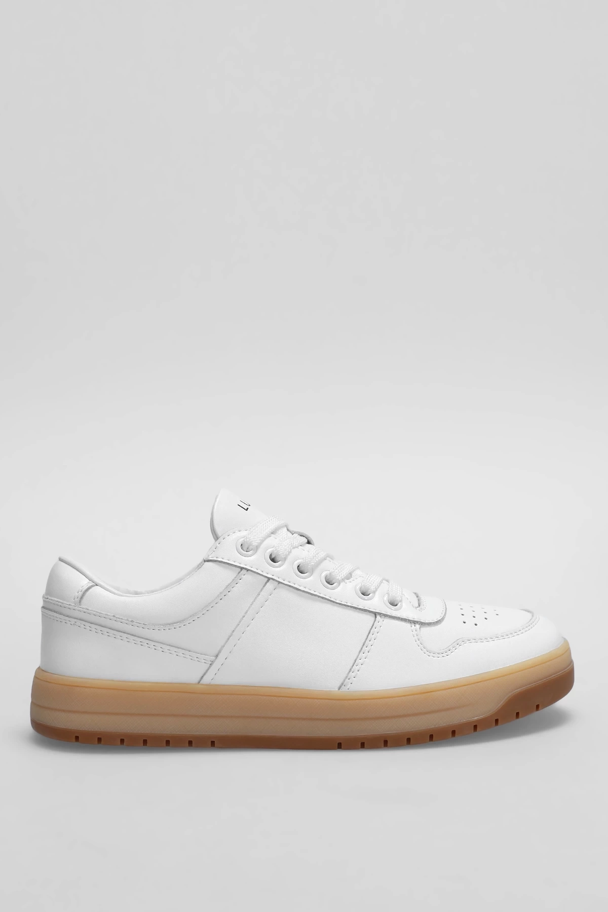 LUFIAN ALEXIS KADIN DERİ SNEAKER AYAKKABI BEYAZ