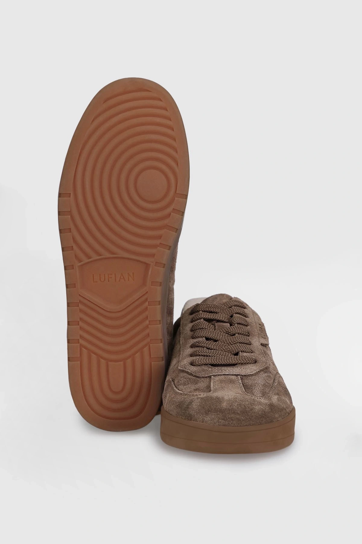 LUFIAN PELE ERKEK HAKİKİ DERİ GÜNLÜK AYAKKABI BEJ