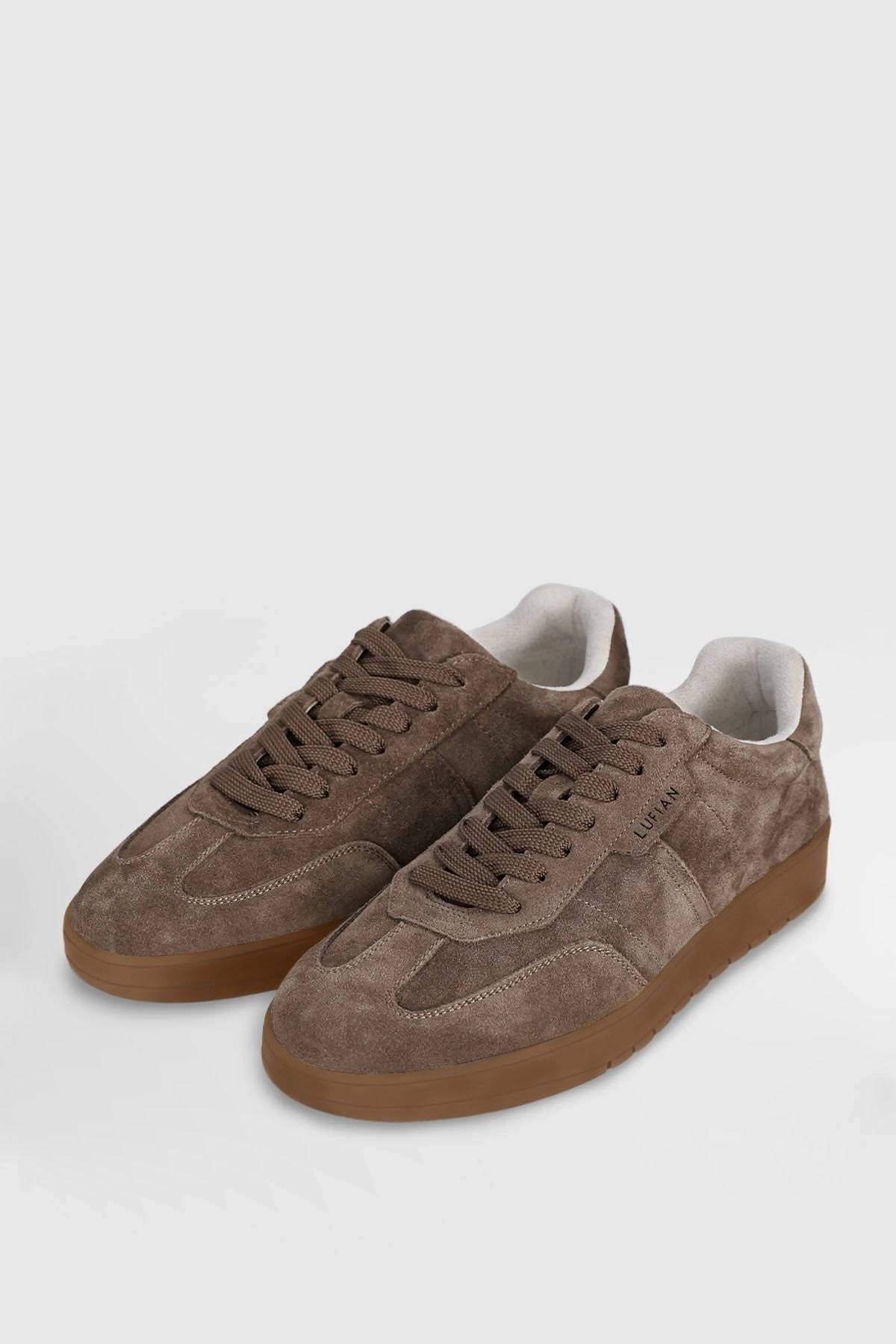 LUFIAN PELE ERKEK HAKİKİ DERİ GÜNLÜK AYAKKABI BEJ