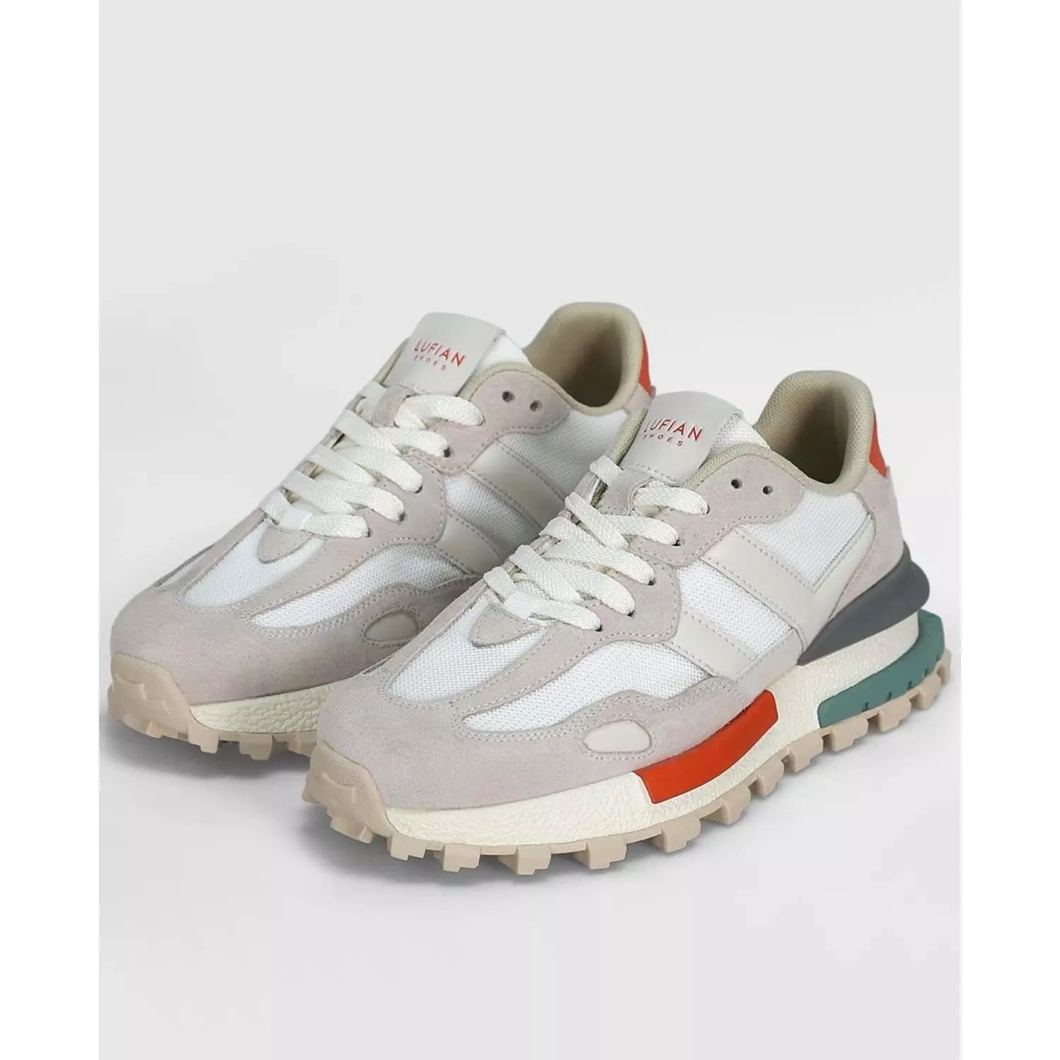 LUFIAN STELLA KADIN HAKİKİ DERİ GÜNLÜK SPOR AYAKKABI TAŞ