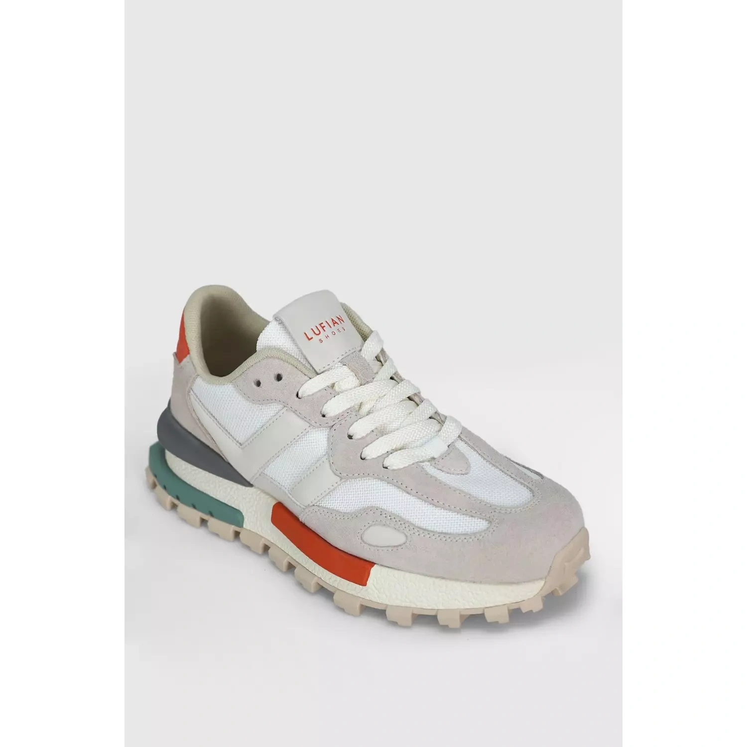 LUFIAN STELLA KADIN HAKİKİ DERİ GÜNLÜK SPOR AYAKKABI TAŞ