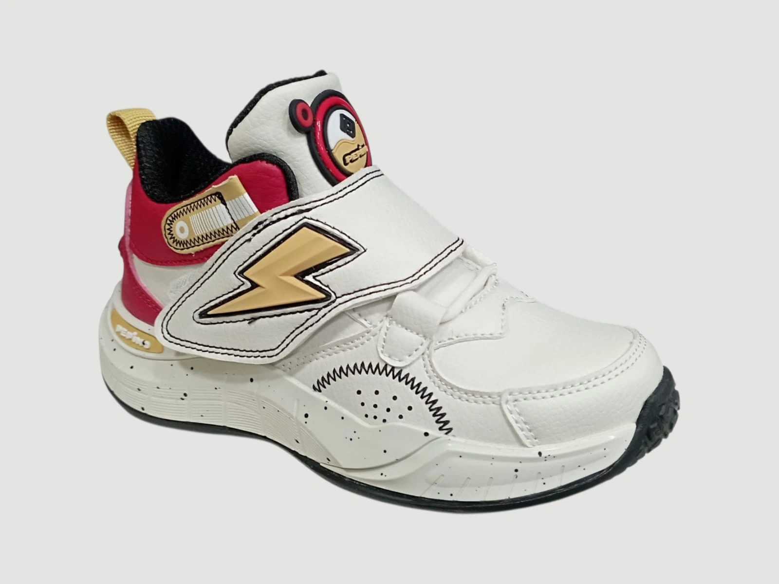 PEPİNO FK25-1828 FİLET ORTOPEDİ SPOR AYAKKABI KREM KIRMIZI