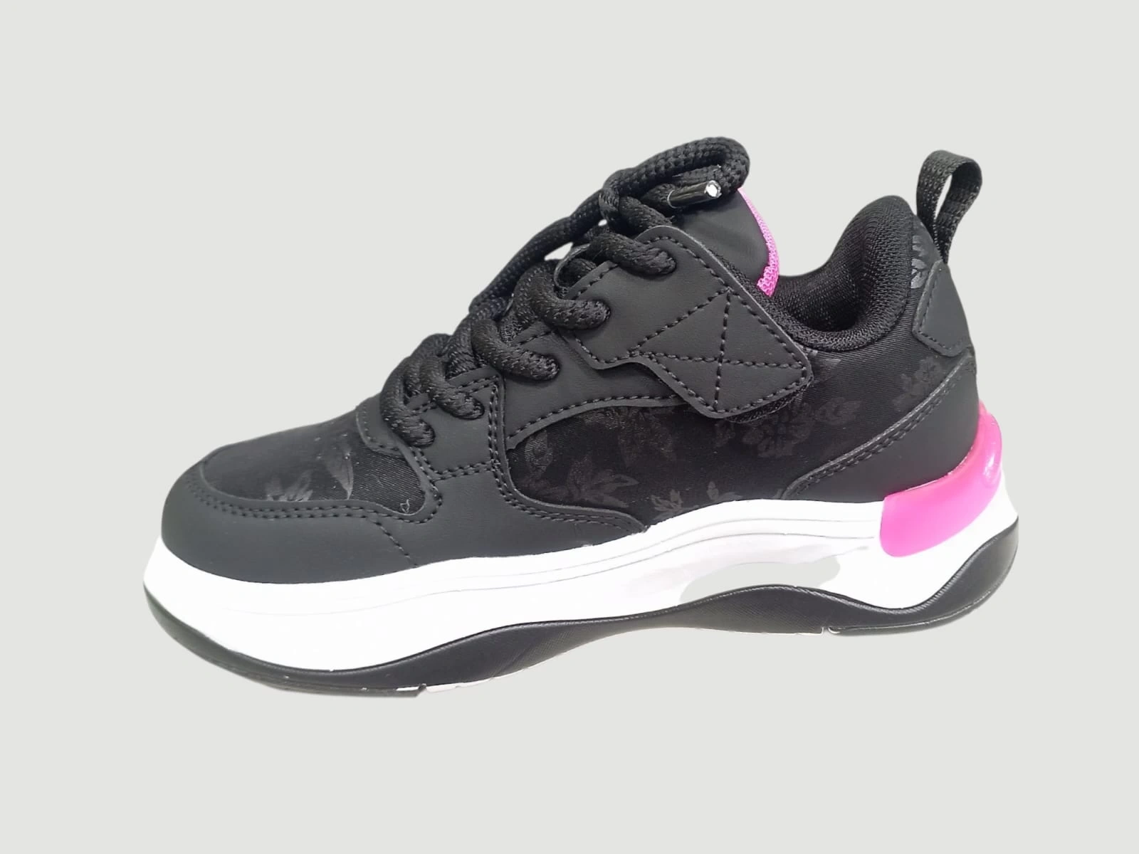 PEPİNO FK25-1990 FİLET ORTOPEDİ SPOR AYAKKABI SİYAH FUŞYA