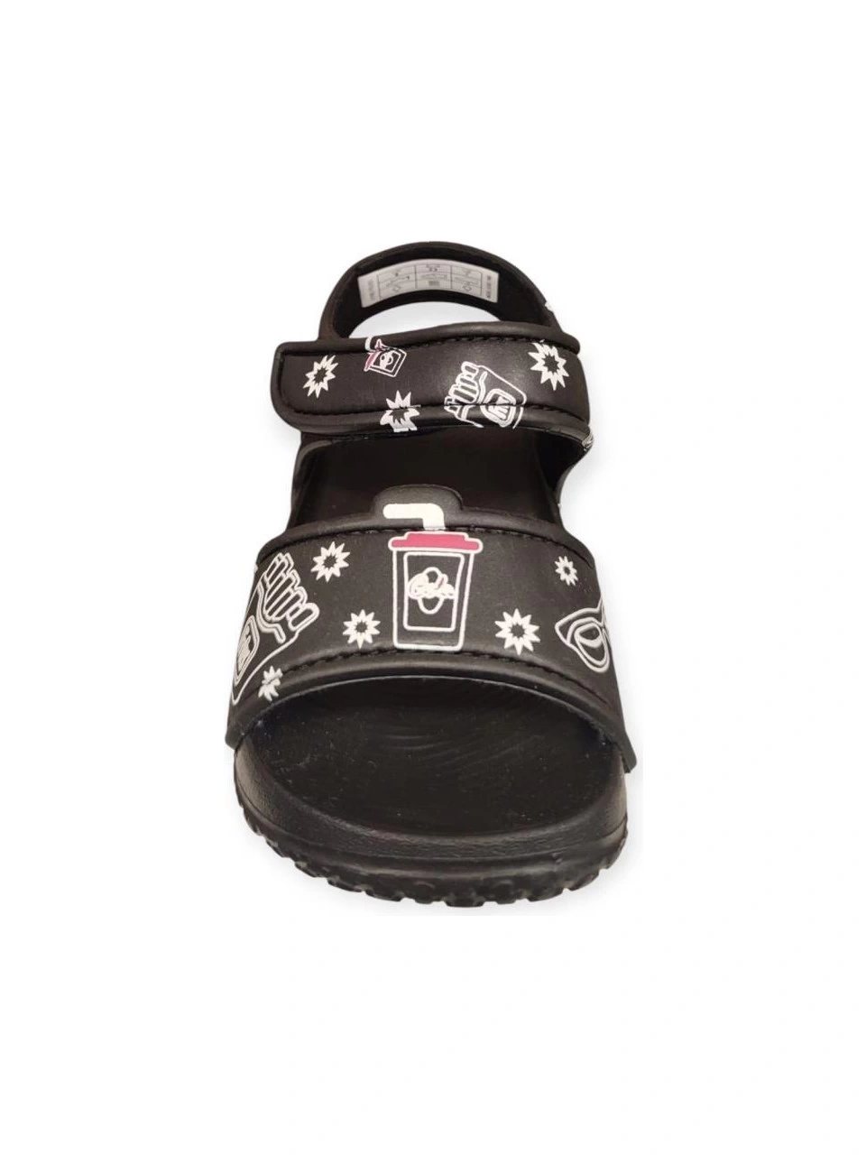 PEPİNO FY25-1980 FİLET ÇOCUK ORTOPEDİ SANDALET SİYAH