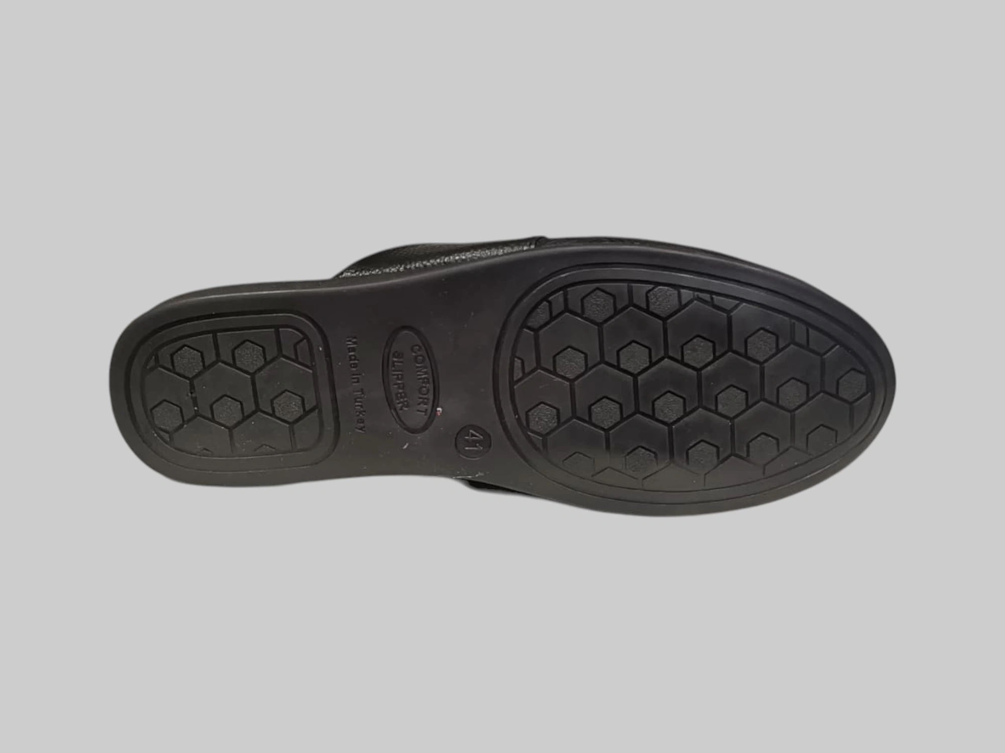 PİERRE CARDİN PC-55366 ERKEK SATEN KUMAŞ EV TERLİĞİ SİYAH