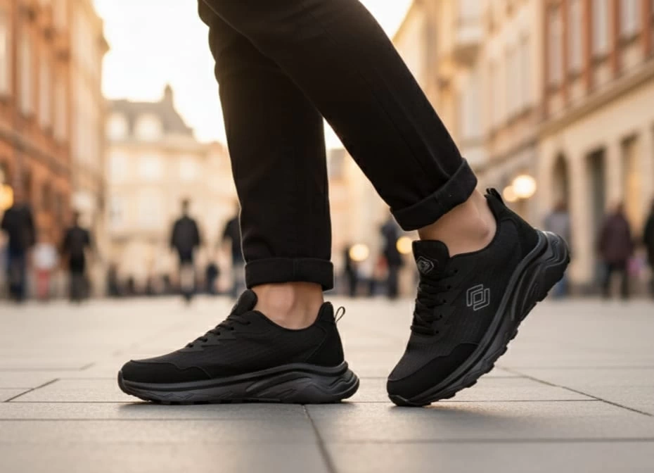 SCOOTER G2017TS SU GEÇİRMEZ UNİSEX GÜNLÜK SPOR AYAKKABI SİYAH