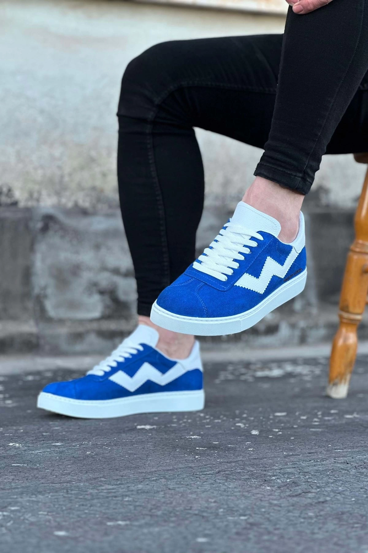 WG160 Mavi Erkek Casual Ayakkabı