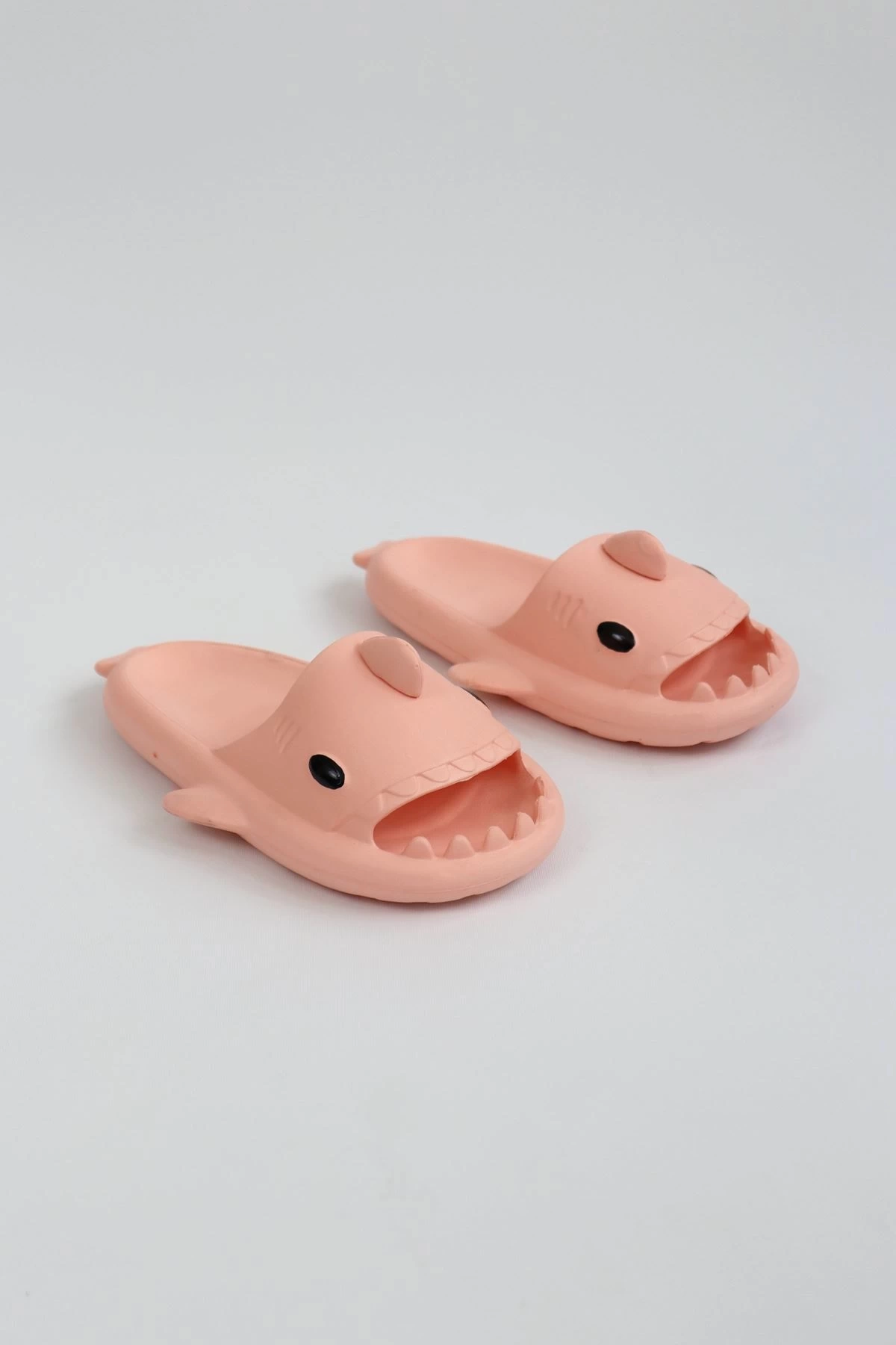 WG500 Köpekbalığı Pembe Unisex Tam Ortopedik Terlik Shark Slides