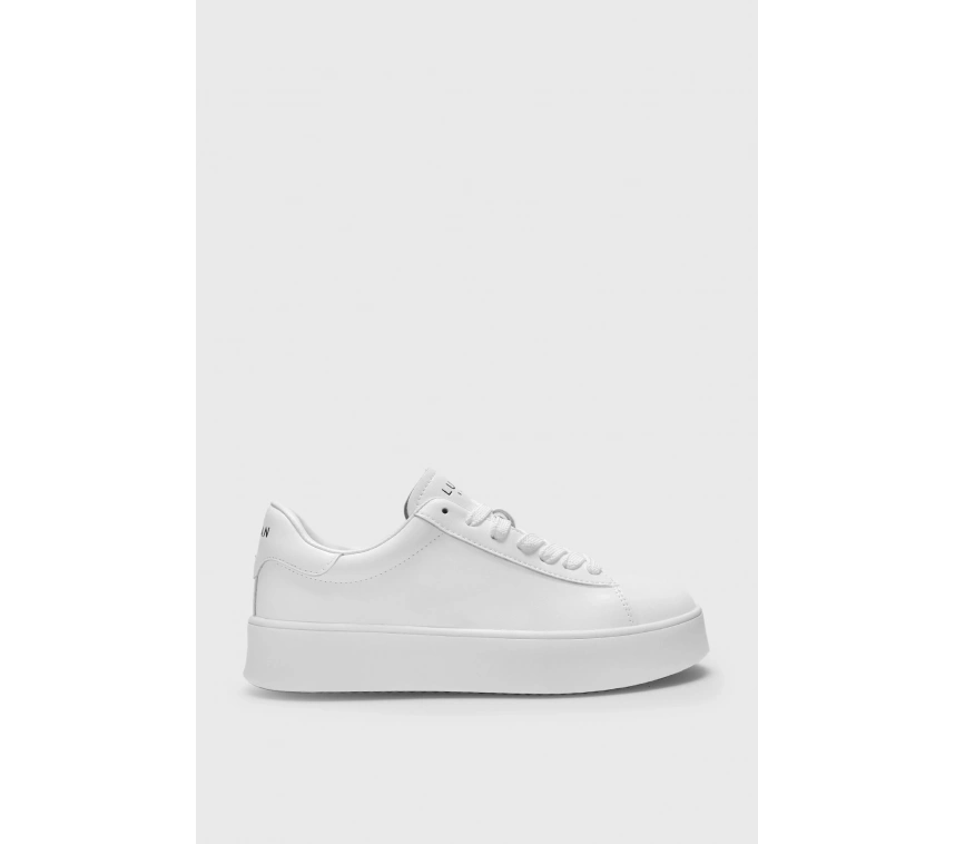 LUFIAN ADEL KADIN DERİ SNEAKER AYAKKABI BEYAZ