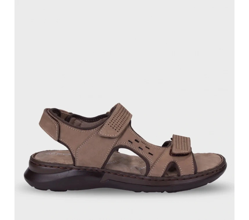 FORELLİ BRUCE COMFORT ERKEK SANDALET KUM NUBUK