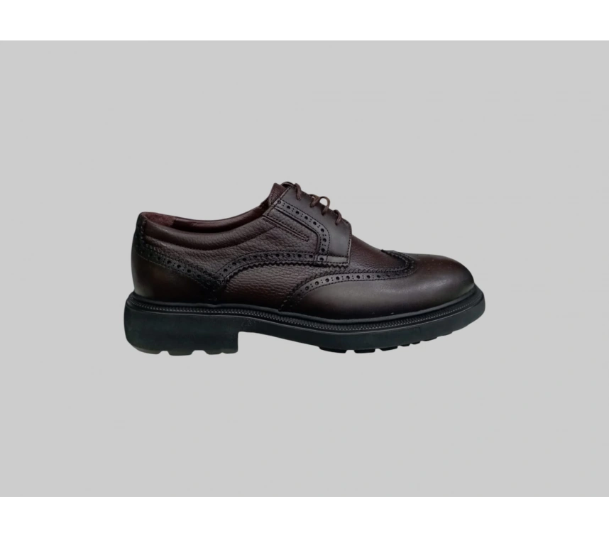 CASTLE BLACK CB-31285-1 ERKEK HAKİKİ DERİ KLASİK AYAKKABI KAHVE