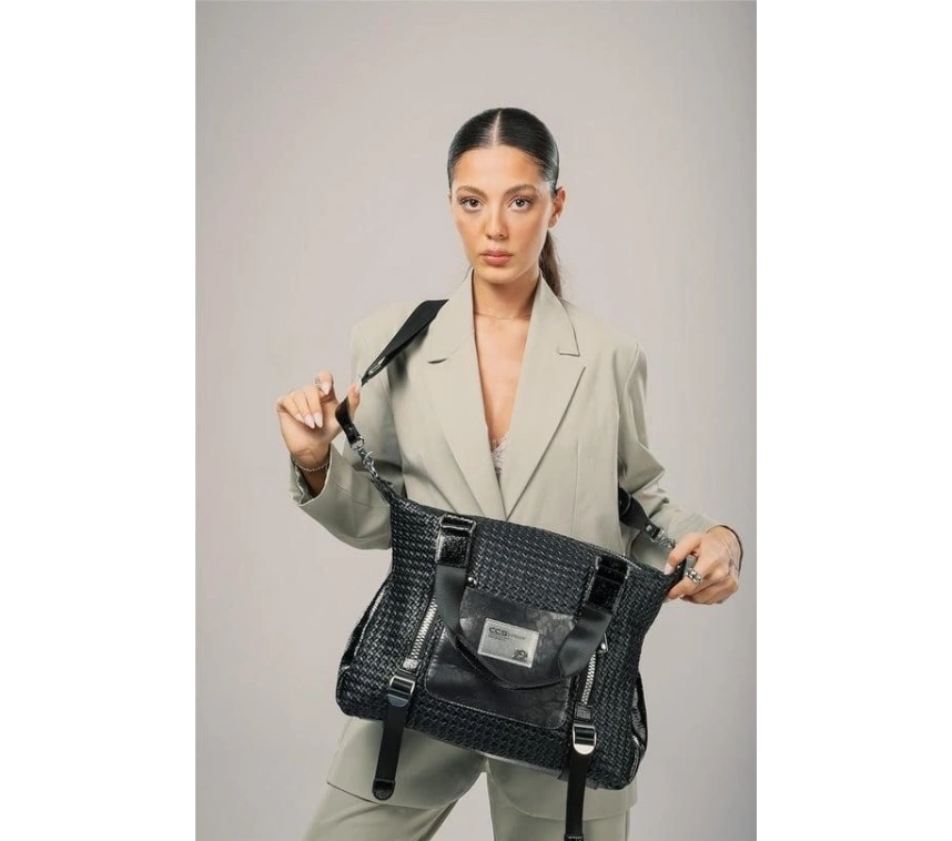 Ebga Siyah Cilt Kol Ve Omuz Çantası