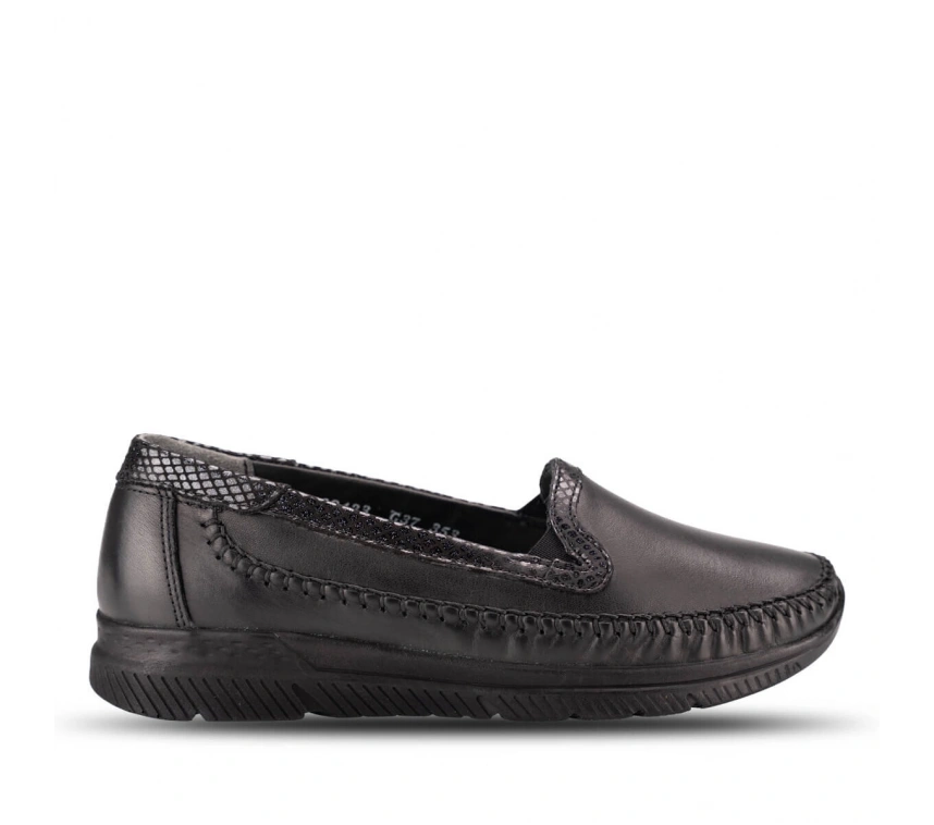 FORELLİ LADEN COMFORT KADIN AYAKKABI SİYAH