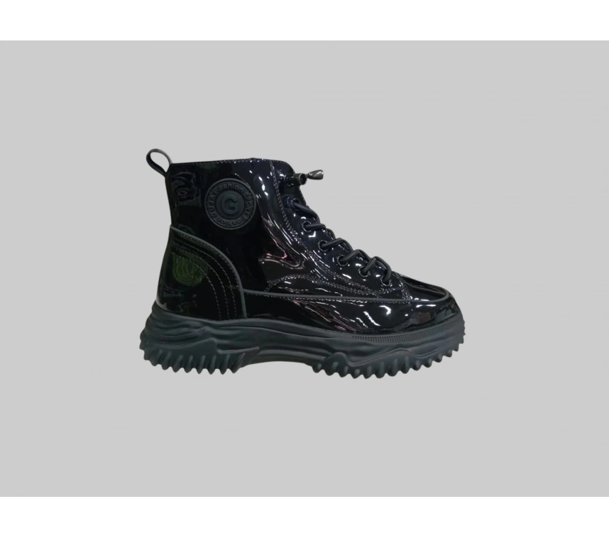 GUJA 25K310-13 KADIN SPOR BOT SİYAH RUGAN