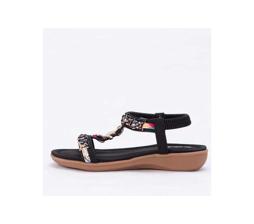 GUJA 25Y150-11 KADIN SANDALET SİYAH