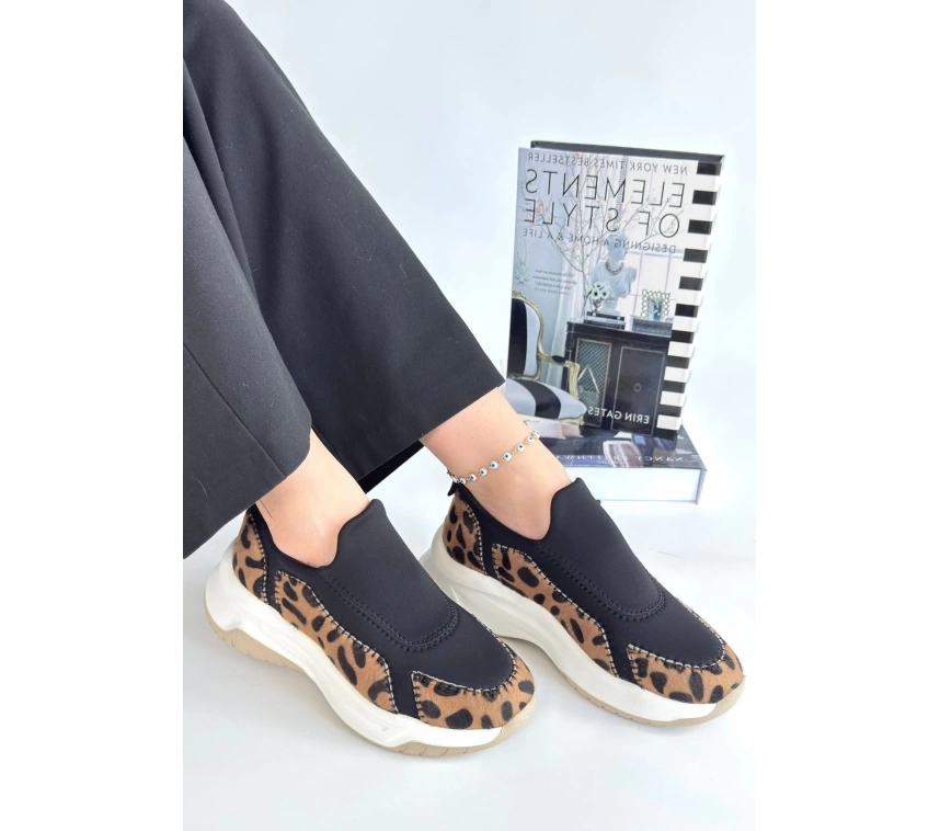 Kendy Leopar Nubuk Spor Ayakkabı
