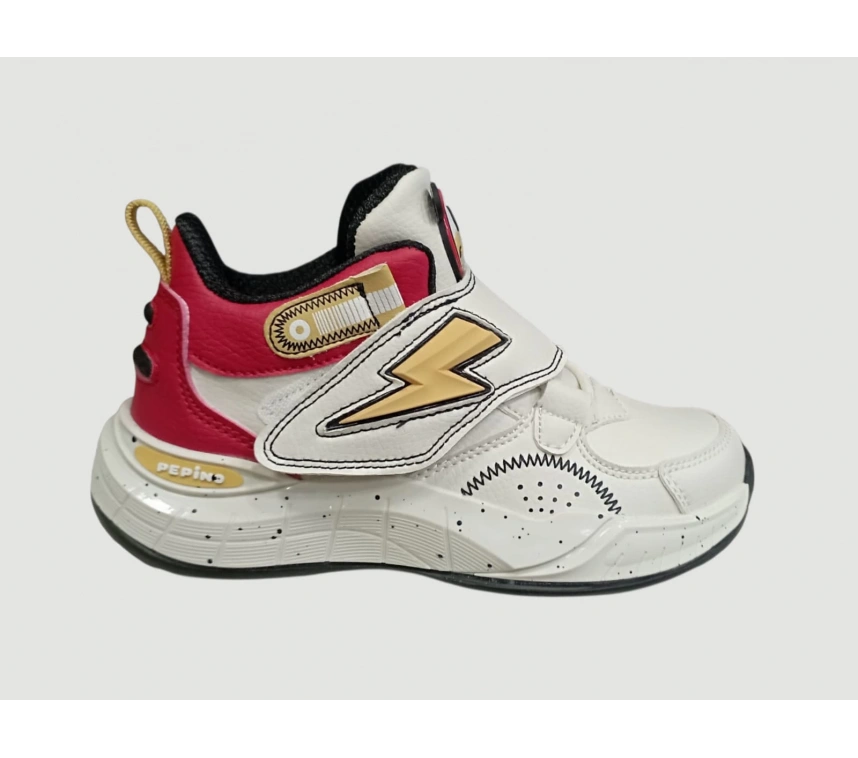 PEPİNO FK25-1828 FİLET ORTOPEDİ SPOR AYAKKABI KREM KIRMIZI