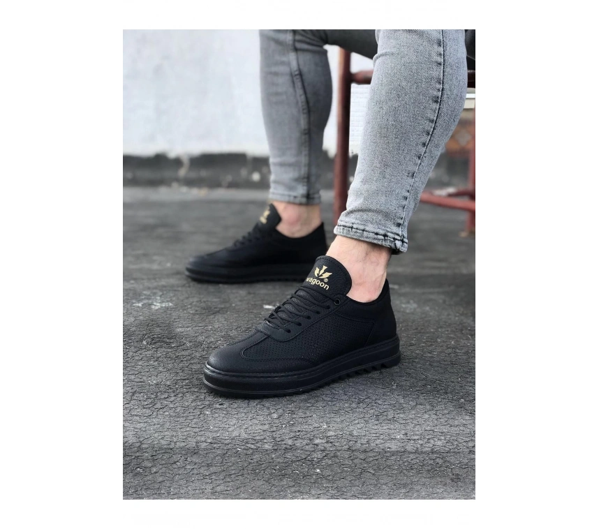 WG022 Kömür Erkek Casual Ayakkabı
