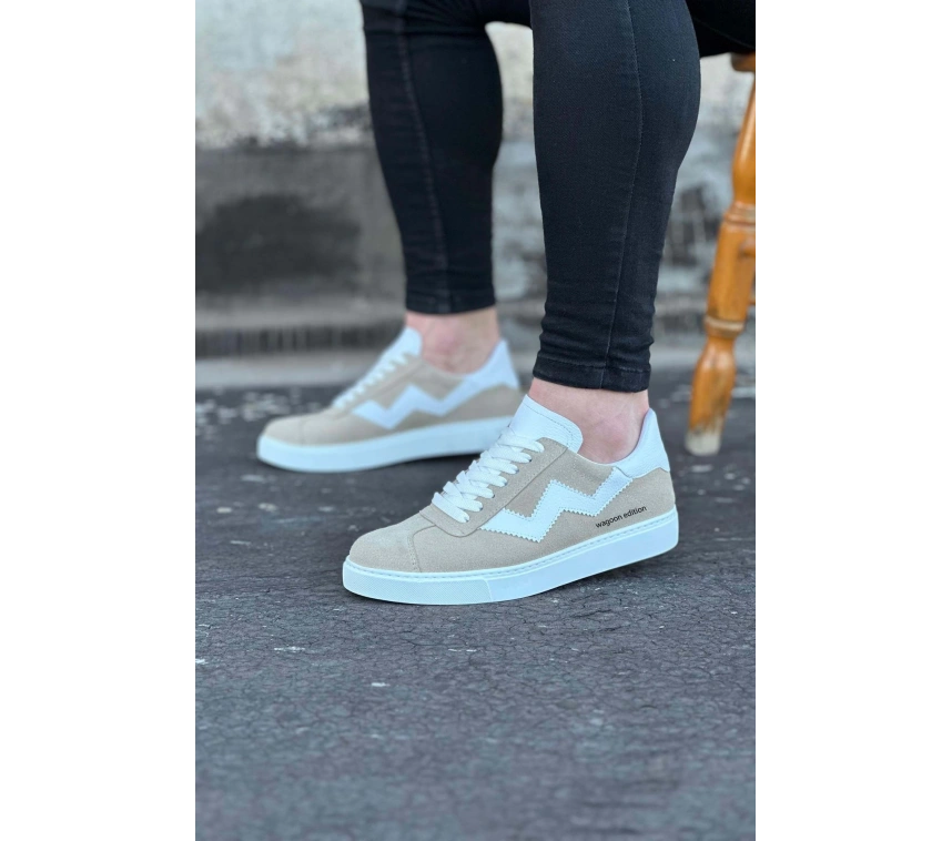 WG160 Bej Erkek Casual Ayakkabı