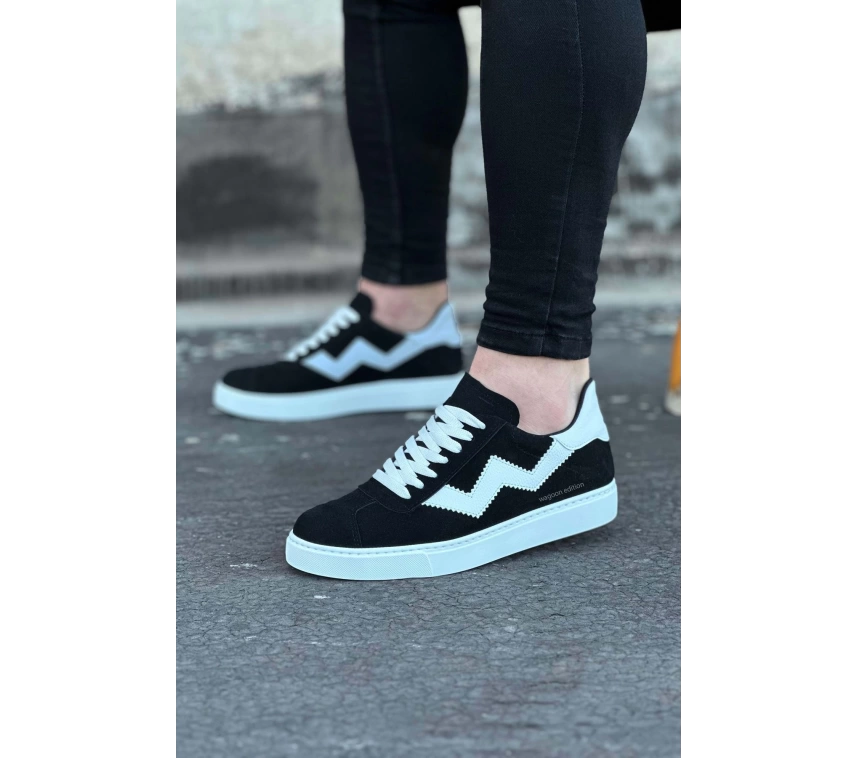 WG160 Siyah Erkek Casual Ayakkabı