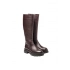 CASTLE BLACK CB-25900-1 KADIN DERİ ÇİZME KAHVE