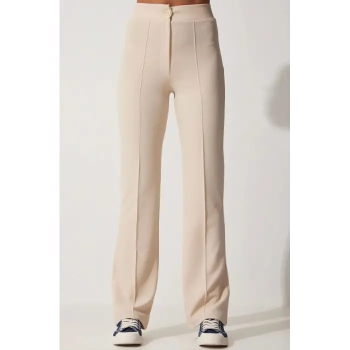 İthal krep kumaş palazzo pantolon