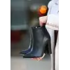 Loora Siyah Cilt Topuklu Bot