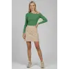 Tek Omuz İpli Bluz Yeşil T4328