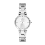 Ferro Silver Steel Steel Cord Womens Wristwatch F21120A-A