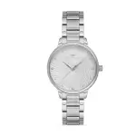 Ferro Silver Steel Steel Cord Womens Wristwatch F40093A-A