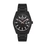 Ferro Black Steel Cord Mens Wristwatch F11211A-G