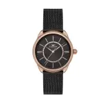 Ferro Black Wicker Cord Womens Wristwatch F21152C-R
