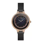 Ferro Black Wicker Kordon Womens Wristwatch F21205C-R