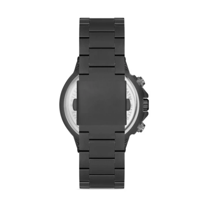 Ferro Gri Çelik Kordon Erkek Kol Saati FM11168A-V5 Fonksiyonları Aktif 3ATM SuGeçirmez HediyePaket