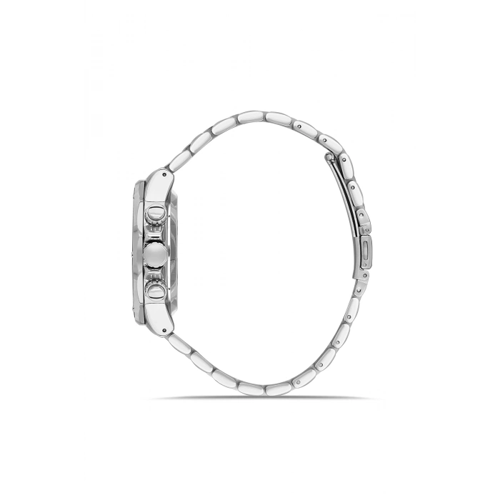 Ferro Gümüş Çelik Kordon Erkek Kordl Saata FM11544AWT-A2 Fonksiyonları Aktif 3ATM Su Geçirmez