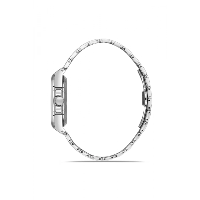 Ferro Gümüş Çelik Kordon Erkek Kol Saati F11503AWT-A3 3ATM Su Geçirmez 2 Yıl Garantili HediyePaketli