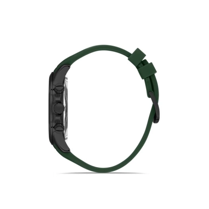 Ferro Yeşil Silikon Kordon Erkek Kol Saati FM11379DWT-ZF2 Fonksiyonları Aktif 3ATM Su Geçirmez