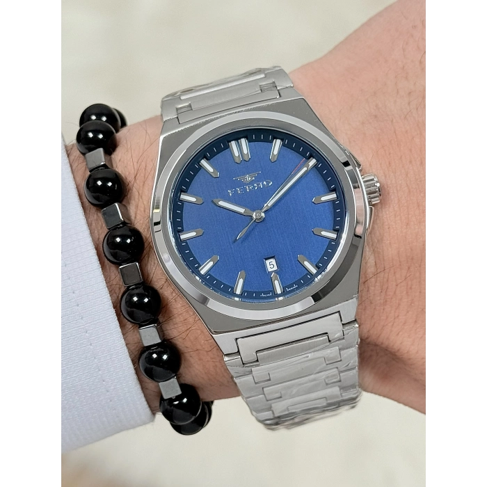 Ferro Gümüş Çelik Kordon Erkek Kol Saati F11503A-A3 3ATM Su Geçirmez 2 Yıl Garantili HediyePaketli