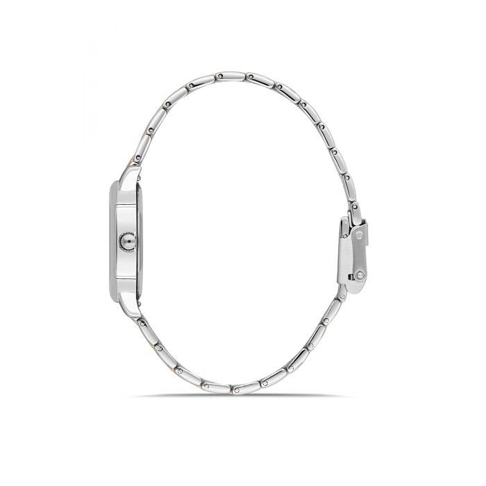 Ferro Gümüş Çelik Kordon Kadın Kol Saati FL21766A-A 3ATM Su Geçirmez 2 Yıl Garantili HediyePaket