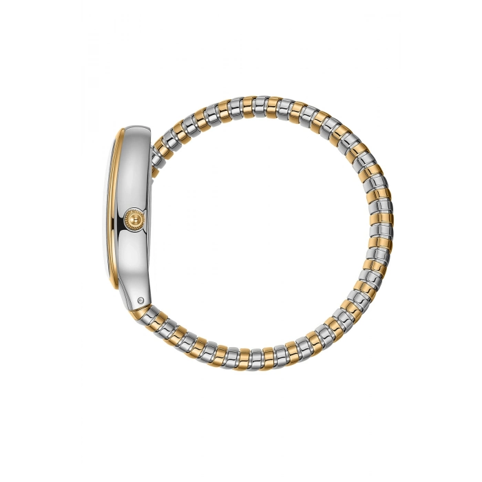 Ferro Sarı ve Gümüş Çelik Kordon Kadın Kol Saati FL40167A-D 3ATM Su Geçirmez 2 Yıl Garantili