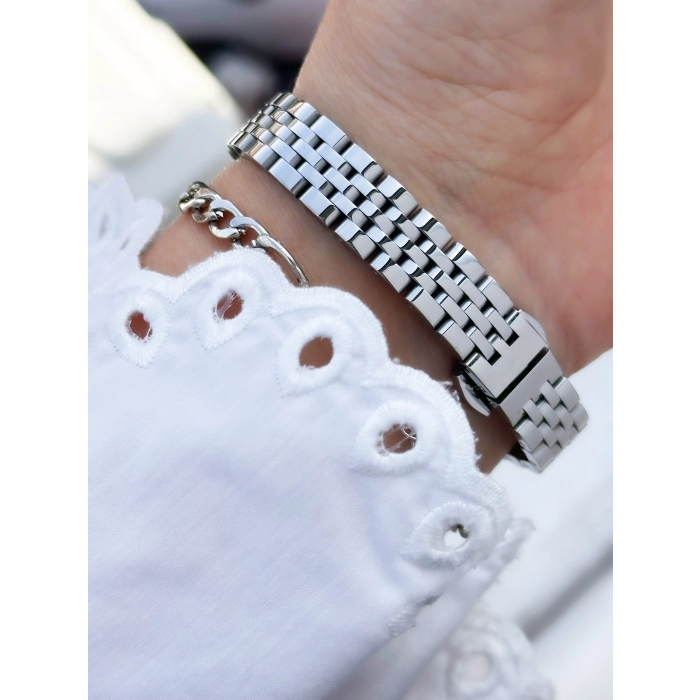 Ferro Gümüş Kadın Kol Saati FL88743A-A 3 ATM Su Geçirmez 2 Yıl Garantili Hediye Paketli