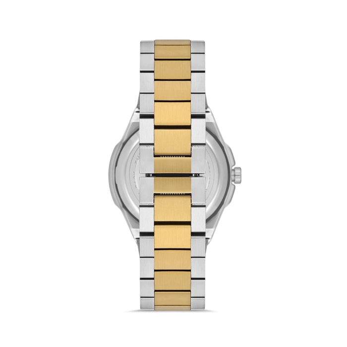 Ferro Sarı ve Gümüş Çelik Kordon Erkek Kol Saati F11479AWT-D6 3 ATM Su Geçirmez 2 Yıl Garantili