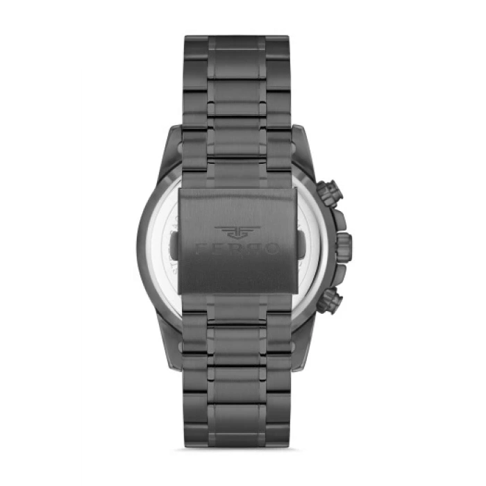 Ferro Gri Çelik kordon Erkek Kol Saati FM31302A-V