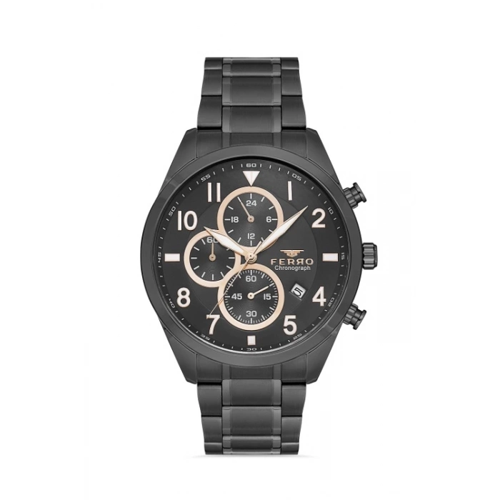 Ferro Gri Celik Kordon Erkek Kol Saati FM31454A-V