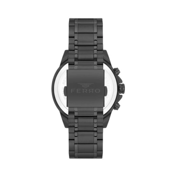Ferro Gri Çelik Kordon Erkek Kol Saati FM31456A-V