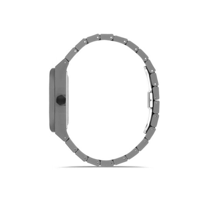 Ferro Gri Silikon Kordon Erkek Kol Saati F11400D-45G 3 ATM Su Geçirmez 2 Yıl Garantili HediyePaketli