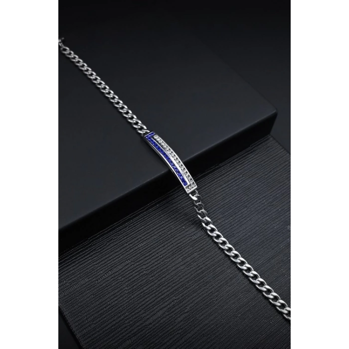 Ferro Gümüş Çelik Erkek Bileklik FRJ10018A-L