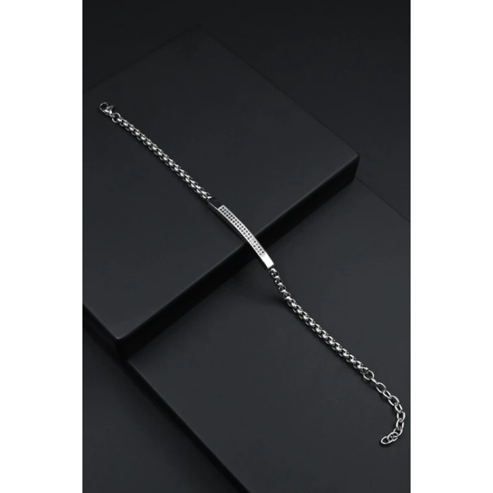 Ferro Gümüş Çelik Erkek Takı FRJ10088-A