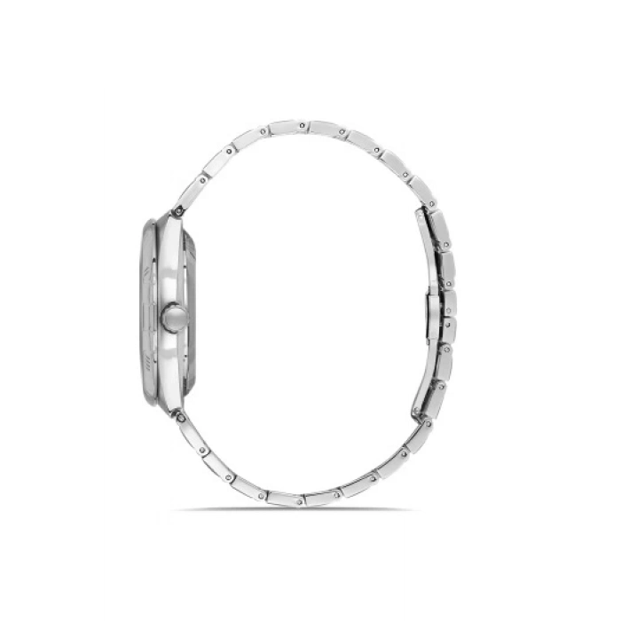 Ferro Gümüş Çelik Kordon Erkek Kol Saati F11471A-A2 3 ATM Su Geçirmez 2 Yıl Garantili Hediye Paketli