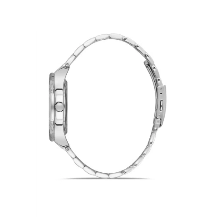 Ferro Gümüş Çelik Kordon Erkek Kol Saati F11484A-A12 3ATM Su Geçirmez 2 Yıl Garantili HediyePaketli